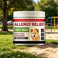 OEM ODM Friandises à mâcher souples pour chiens contre les allergies, enrichies en Oméga 3 et enzymes de citrouille, améliorent la peau, le pelage et l'immunité pour chiens de tous âges et races
