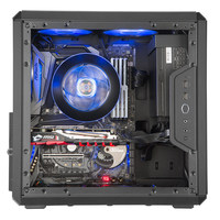 Cooler Master Q300L Q500 Mid Tower MicroATX Steel Desktop Computer Case with Side Transparent Panel