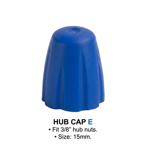 Cache-moyeu de vélo PP, cache-écrou de selle, cache-écrou de roue 15mm 14mm 13mm pour l'entretien du vélo - Product Image 2