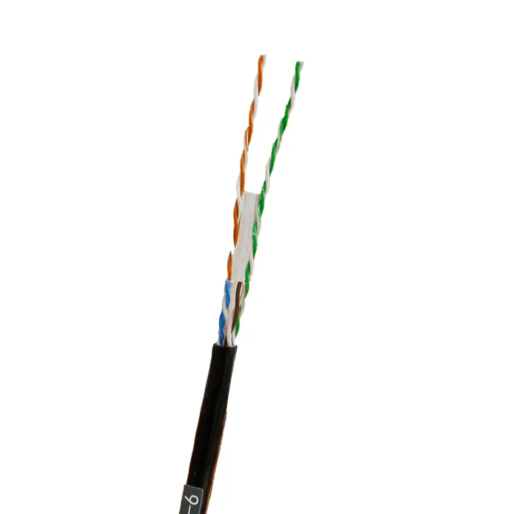 Precio de fábrica 305m 500m UTP cat 6 lan de red ethernet cable de extensión