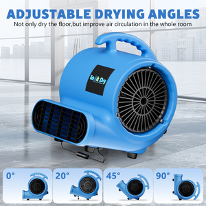 Best Selling Sites Tapete secador máquina centrífuga Air Movers para construção