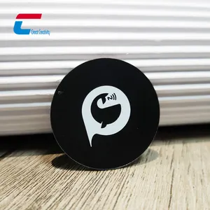 NFC sticker social media phone case Tag Waterproof Epoxy NFC Sticker for Sharing Contact information