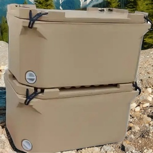 <span class=keywords><strong>Bac</strong></span> isotherme rotomoulé 660L pour poisson, glacière en plastique réfrigérée pour le stockage du poisson, boîte à glace sèche pour pique-niques - Product Image 3