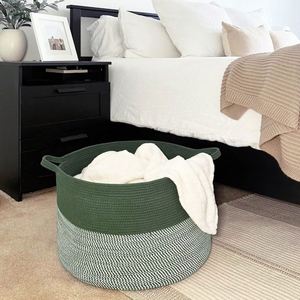 <strong>Corner</strong> <strong>Basket</strong> for Kitchen Wall Laundry Customization Hand-Woven Jumbo Storage <strong>Baskets</strong> Woven Wicker Bins With Lid Sock Bags - Product Image 4