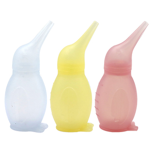 Großhandel Baby Schnüffeln Verhindern Saugen Rotz Neugeborene Kinder Lebensmittel qualität Silikon Pinguine Aspira dor Nase Para Bebe Aspira dor Nase - Product Image 1