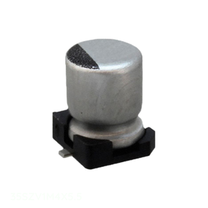 Condensador de Canal de Fabricante CAP ALUM 1UF 20% 35V SMD de Montaje en Superficie 1 uF 35SZV1M4X5.5 - Product Image 1