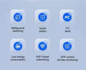 DPNL 10A 230V ~ 50HZ/60HZ 1P + N المتبقية الحالية قطاع دارة مع أكثر من الحماية الحالية والتسرب RCBO - Product Image 2