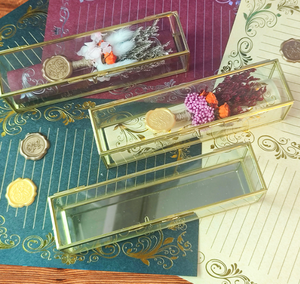 सुरुचिपूर्ण डिजाइनों के साथ ग्लास स्क्रॉल बॉक्स बॉक्स - Product Image 4