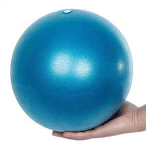 Pelota de yoga de PVC de alta calidad a prueba de explosiones, 25 cm, mate, pelota de pilates inflable, pelota de masaje, muy vendida. - Product Image 1