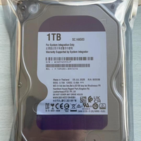 Disque dur interne 3,5 pouces SATA 7200 tr/min 64 Mo de cache 1 To 10PURX de haute qualité pour PC de bureau