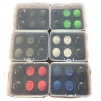 Ensemble de 8 capuchons de joystick de manette de jeu pour PS5 EDGE Elite, capuchons de stick analogique remplaçables