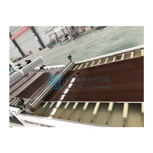 Waterproof Self Adhesive Vinyl Tiles LVT Flooring Luxury Vinyl Plank Production Line