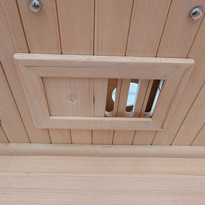 Sauna en bois de pruche de qualité commerciale pour 2 personnes avec contrôle de la température et éclairage LED pour hôtel et <span class=keywords><strong>centre</strong></span> de spa - Product Image 6