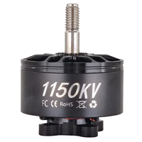 Moteur sans balais HAOHENG DC 2812 900-1150 tr/min 900KV/1150KV 12N14P Efficacité IE2 7/8/9 pouces 5mm Drone FPV Étanche IP54