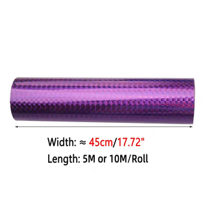 สติกเกอร์ฟิล์มกาวโฮโลกราฟฟิกทำจากเหยื่อตกปลา,กระดาษกาวแบบ Sabiki ยาว45ซม. กว้าง5/10เมตร - Product Image 3