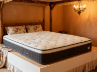 Matelas Orthopédique de Luxe Euro Top 12 Pouces Design Moderne à Ressorts Ensachés 5/7 Zones pour Maison, Hôpital, Massage, Hôtel, Villa – Garantie 10 Ans
