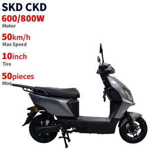 Scooter Elettrico Sportivo CKD SKD da 10 Pollici per Adulti, Convertibile in Moto Elettrica, <span class=keywords><strong>600</strong></span>/800W, Velocità 50km/h, con Pedali - Product Image 2