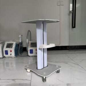 भारी शुल्क सैलून उपकरण ट्रॉली मजबूत इंजेक्शन प्लास्टिक मोबाइल कार्ट जिसमें सौंदर्य उपकरण मोबाइल गाड़ी शामिल है - Product Image 2