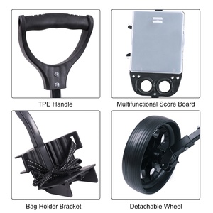 OEM ODM fabricant Direct <span class=keywords><strong>Golf</strong></span> chariot en acier pliable 2 roues <span class=keywords><strong>Golf</strong></span> Push <span class=keywords><strong>Pull</strong></span> Cart - Product Image 4