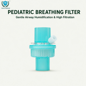 Filtro Respiratorio Desechable para Niños, Filtro HMEF Pediátrico, Filtro Bacteriano para Ventiladores - Product Image 1