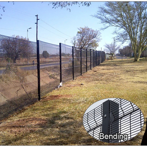 Rifornimento di fabbrica di alta sicurezza 358 saldato pannello Anti-salita rete metallica recinzione chiara vista recinzione per l'aeroporto - Product Image 3