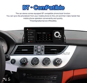Viknav <span class=keywords><strong>para</strong></span> BMW Z4 E89 2009-2018, Radio de Auto de 12.3 Pulgadas con Pantalla Táctil Android 13, Reproductor Multimedia Actualizado, Carplay, Android Auto, Estéreo - Product Image 5