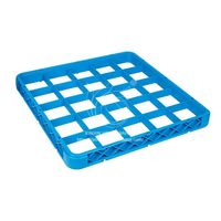 16 Fächer Blue Glass Rack Aufbewahrung halter Polypropylen Stehende Installation für Hotel-und Restaurant zwecke