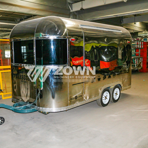 High Performance Mobile Food Truck With Ventilation System Concession Trailer For Fried Chicken <b>Chips</b> Fast Food <b>Vending</b> - Product Image 4
