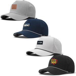 Le fabricant M personnalise une casquette imperméable de haute qualité avec des trous découpés au laser <span class=keywords><strong>et</strong></span> une casquette de sport respirante avec cordon. - Product Image 1