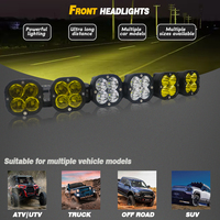 Barre lumineuse LED sur mesure en gros, taille 21-52 pouces, Luz Barras Led Para Automovile, barre lumineuse de conduite pour tout-terrain 4x4