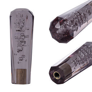 自動車インテリアアクセサリーアクリルダイヤモンドバブルスタイルカスタム自動シフトノブ - Product Image 4