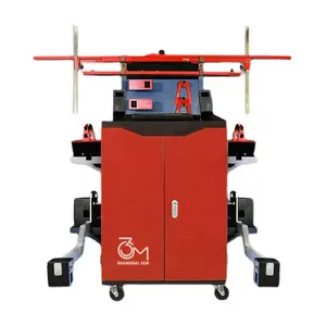 3d workshop Truck wheel alignment machine used Blue Tooth CCD wheel aligner for truck bus