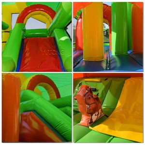 Castillo Inflable Comercial, Brincolín Inflable con Tobogán para Niños - Product Image 4