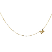 Customized Initial Letter Name Chain Necklace