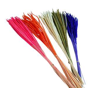 Nouveau magasin ouvert coloré Setaria <span class=keywords><strong>Pumila</strong></span> conservé fleurs d'herbe Kirin véritable eucalyptus licorne séché naturel en gros - Product Image 3