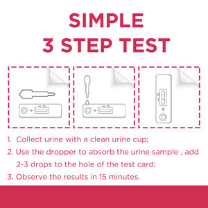 모낭 자극 호르몬 검사 카세트 매뉴얼 간편 가정용 CE 인증 2등급 - Product Image 5