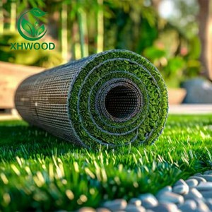Gazon artificiel Xhwood durable et écologique sans remplissage <span class=keywords><strong>pour</strong></span> les jardins, les terrains de football et les parcs d'attractions - Product Image 1