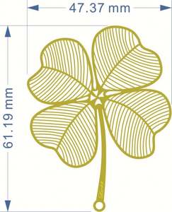 Blank <b>Metal</b> Feather <b>Bookmark</b> DIY Engraving for Personalized Gifts - Product Image 5