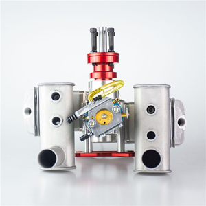 Moteur à essence <span class=keywords><strong>bicylindre</strong></span> <span class=keywords><strong>50cc</strong></span> VVRCRCGF pour modèle d'avion, moteur d'avion à voilure fixe, nouveau modèle TV2 - Product Image 4