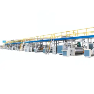 High strength New high quality WJ-120-1600/1800 3ply corrugated cardboard production line