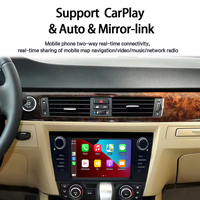 LELV 8 Core 2 Din Android 13 coche Multimedia Radio reproductor de vídeo para Bmw 3 Series E90 E91 E92 E93 estéreo Carplay Gps REPRODUCTOR DE Dvd