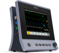 Edan Veterinär-Multiparameter-Monitor X8 VET Kompakter 8-Zoll-Touchscreen für Kleintierkliniken EKG NIBP SpO2 TEMP CO2