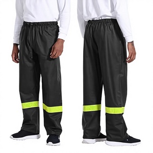 Mono de Trabajo para Primavera/Otoño con Banda Reflectante, Resistente a Ácidos y Álcalis, Impermeable, Ignífugo, de PU, para Protección Laboral - Product Image 2