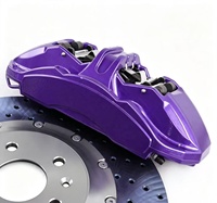 Caliper de Freno de Alto Rendimiento de 6 Pistones para Mercedes-Benz W126 W140 W221 W222 W223, Disco de Freno Opcional de 345/355/370/400 mm