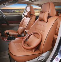 Personalizado de cuero de imitación vegana de tela de cuero para cubiertas de asiento de coche/sofá/automoción tapicería