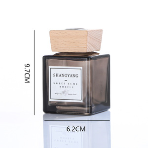 Bán buôn tùy chỉnh nghệ thuật minh họa nhà hương thơm 120ml Chai Thủy Tinh sậy khuếch tán Nước hoa thiết lập với hộp đóng gói - Product Image 4