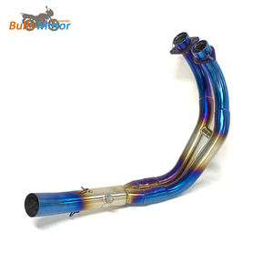 Échappement de moto d'usine de la Chine pour Yamaha MT07 FZ07 tuyau d'échappement tuyau d'en-tête en acier inoxydable <span class=keywords><strong>MT</strong></span>-<span class=keywords><strong>07</strong></span> silencieux de tuyau de descente sans lacet - Product Image 3