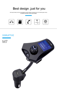 Gxykit 5.0V Xe Đài Phát Thanh Âm Thanh Stereo <span class=keywords><strong>FM</strong></span> <span class=keywords><strong>Transmitter</strong></span> Bluetooth 5.4 Kép USB Sạc Xe Hơi Kit MP3 Máy Nghe Nhạc Với 1.44 Inch Màn Hình LED - Product Image 3