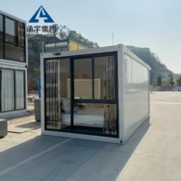 Maison préfabriquée modulaire CY Easy Install de 20 pieds, bureau préfabriqué prêt à l'emploi, maison portable, boîte de vie, maison conteneur préfabriquée détachable