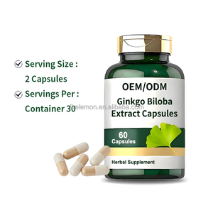 Cápsulas de Extrato de Ginkgo Biloba OEM/ODM para Alívio da Fadiga Ocular, Suplemento Dietético de Extrato de Ginkgo Biloba - Product Image 5